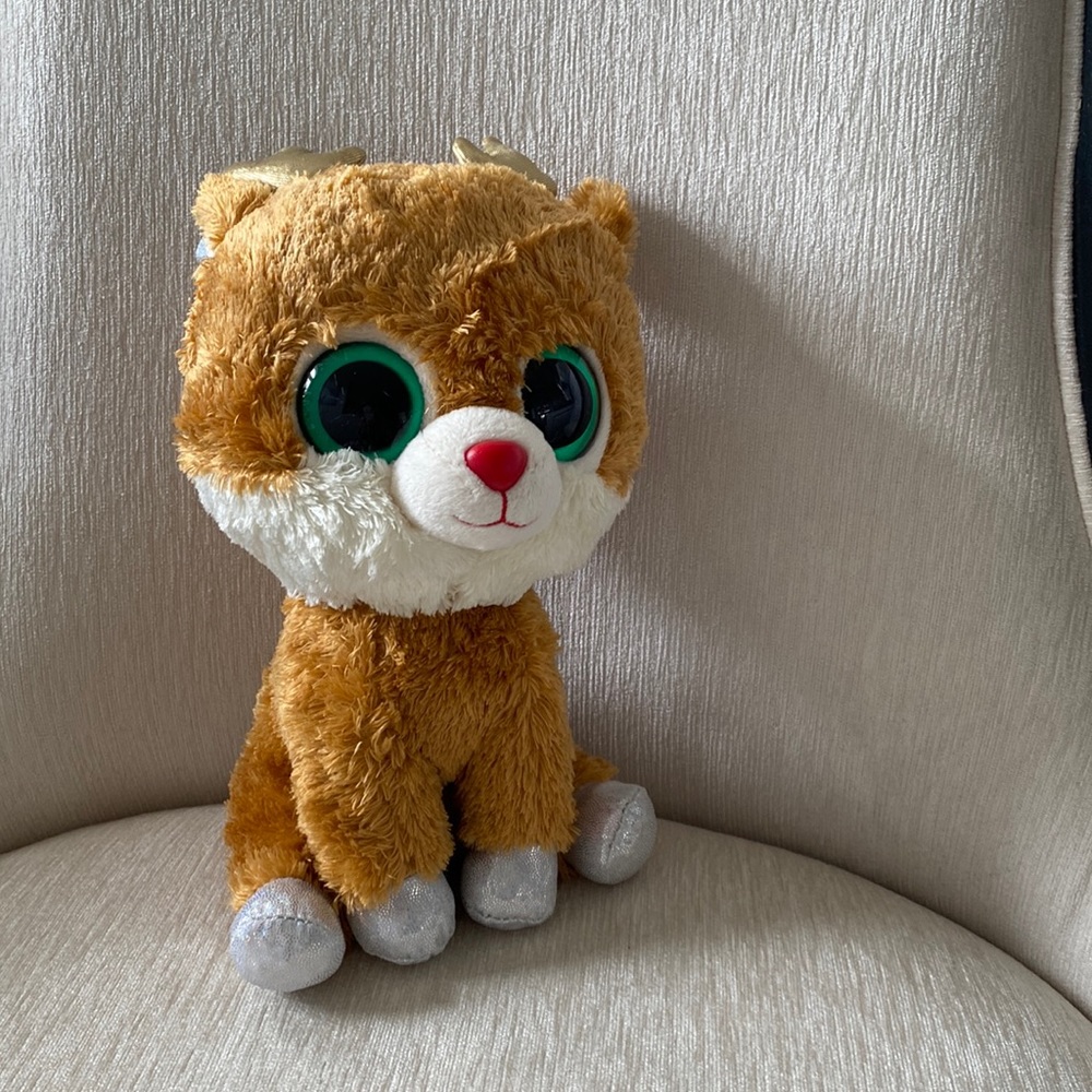 Ty Plush Raindear Toy 10”